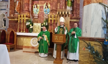 Msza z Arcybiskupem i  Kolęda