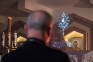 Sosnowiec: Biskup modlił się z wiernymi za Diecezję