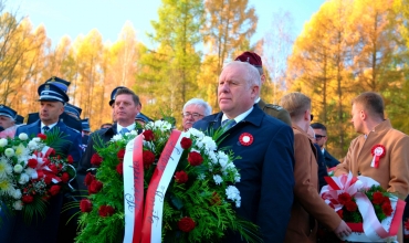 Bydlin: rocznica bitwy pod Krzywopłotami (fot. Małopolski Urząd Wojewódzki/Jan Lorek)