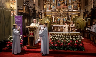 Bolesław: odsłonięcie pomnika Bolesława Zmysło (fot. archiwum parafii)