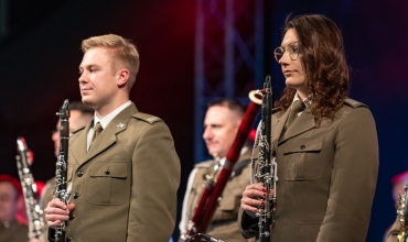 Będzin: koncert orkiestry Straży Granicznej (fot. J. Olesiński)