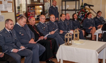 Sosnowiec: spotkanie opłatkowe w Areszcie Śledczym (fot. kpt. Grzegorz Kantor)