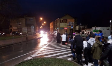 Sosnowiec: Droga krzyżowa ulicami Pogoni