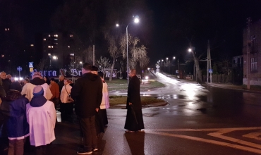 Sosnowiec: Droga krzyżowa ulicami Pogoni