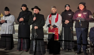 Sosnowiec: Różaniec na Placu Papieskim