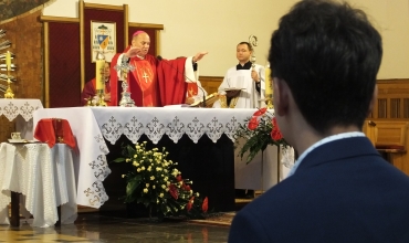 Odpust i bierzmowanie u św. Andrzeja Boboli w Sosnowcu