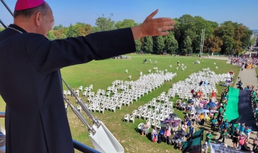 Pielgrzymka Zagłębiowska u tronu Maryi! (fot. ks. P. Lech)