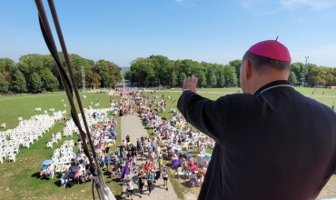 Pielgrzymka Zagłębiowska u tronu Maryi! (fot. ks. P. Lech)