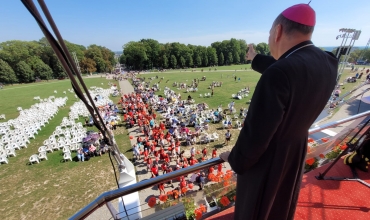 Pielgrzymka Zagłębiowska u tronu Maryi! (fot. ks. P. Lech)