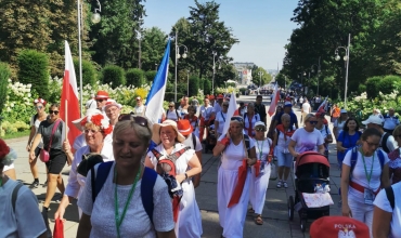 Pielgrzymka Zagłębiowska u tronu Maryi (fot. ks. J. Handerek)