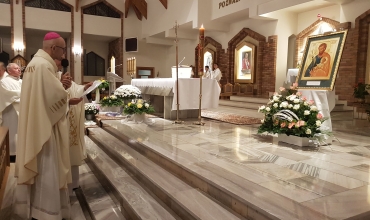 Rozpoczęcie peregrynacji ikony św. Józefa w Sosnowcu
