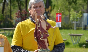 Sosnowiec: Dzień skupienia Służby Zdrowia (fot. M. Gołębiowska)