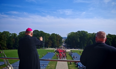 Pielgrzymka Zagłębiowska osiągnęła Jasną Górę (fot.  Iza Bator)