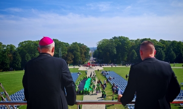 Pielgrzymka Zagłębiowska osiągnęła Jasną Górę (fot.  Iza Bator)