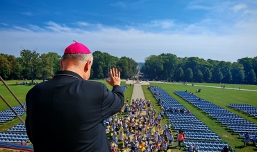 Pielgrzymka Zagłębiowska osiągnęła Jasną Górę (fot.  Iza Bator)