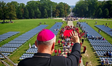 Pielgrzymka Zagłębiowska osiągnęła Jasną Górę (fot.  Iza Bator)