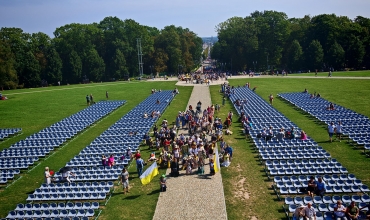 Pielgrzymka Zagłębiowska osiągnęła Jasną Górę (fot.  Iza Bator)