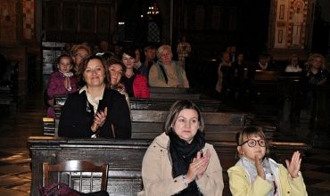 Koncert Chóru z Suchego Lasu w Bazylice olkuskiej