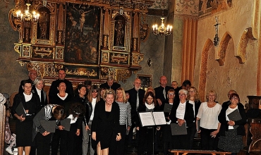 Koncert Chóru z Suchego Lasu w Bazylice olkuskiej