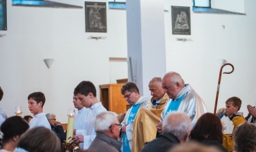 Poświęcenie kaplicy adoracji w parafii św. Andrzeja w Sosnowcu