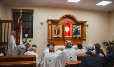 Poświęcenie kaplicy adoracji w parafii św. Andrzeja w Sosnowcu