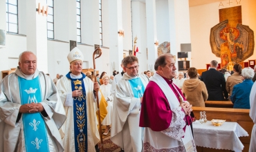 Poświęcenie kaplicy adoracji w parafii św. Andrzeja w Sosnowcu