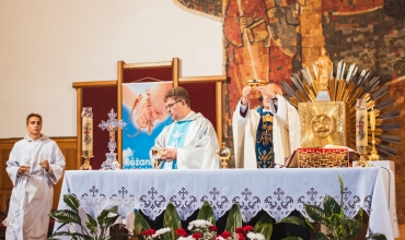 Poświęcenie kaplicy adoracji w parafii św. Andrzeja w Sosnowcu