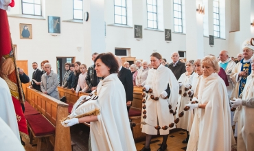 Poświęcenie kaplicy adoracji w parafii św. Andrzeja w Sosnowcu