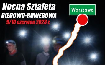 Sztafeta biegowo-rowerowa Warszawa - Wadowice