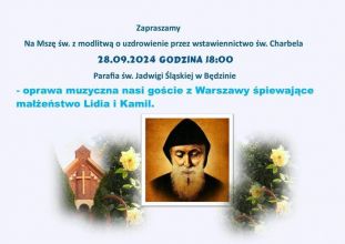 Będzin: nabożeństwo do św. Charbela (zapowiedź)