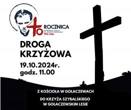 Gołaczewy: Droga Krzyżowa z bł. Jerzym Popiełuszką