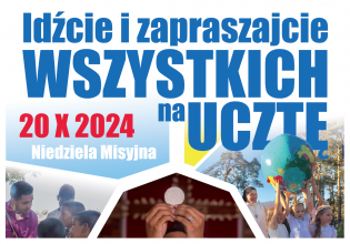 Niedziela Misyjna - 20 października