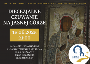 Diecezjalne czuwanie na Jasnej Górze (zapowiedź)