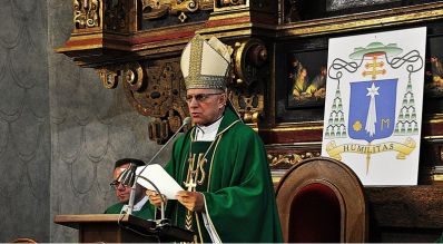 Wizyta abp. Mokrzyckiego w Olkuszu