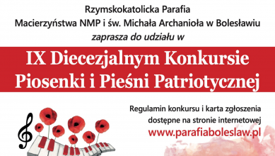 IX Diecezjalny Konkurs Piosenki i Pieśni Patriotycznej