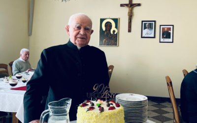 Dziś w&nbsp;Domu św.&nbsp;Józefa świętowano 90. rocznicę urodzin księdza Edwarda Sztamy.