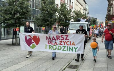 Dzieci naszą nadzieją. Marsz dla Życia i&nbsp;Rodziny przeszedł ulicami Sosnowca