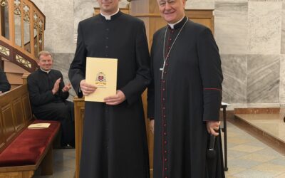 Ks.&nbsp;Tomasz Sroczyński objął funkcję kapelana i&nbsp;ceremoniarza Biskupa Sosnowieckiego
