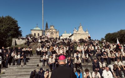„Jeśli jest waszym Panem – idźcie i&nbsp;zróbcie raban w&nbsp;tym świecie”. Bp&nbsp;Artur Ważny do&nbsp;Skautów Europy
