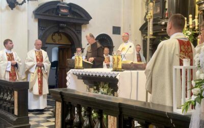 „Bóg wierzy w&nbsp;nasze kapłaństwo o&nbsp;wiele bardziej, niż my&nbsp;sami potrafimy w&nbsp;nie&nbsp;uwierzyć”. Bp&nbsp;Artur Ważny do&nbsp;kapłanów diecezji sosnowieckiej
